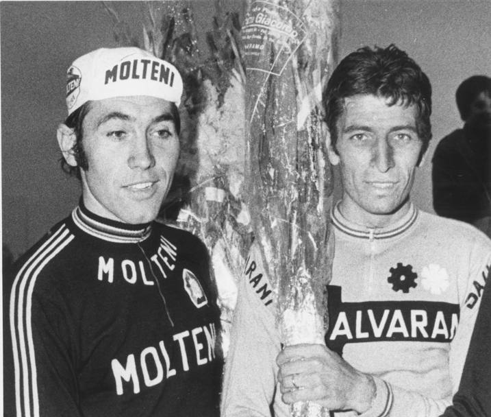 Eddy Merckx e Felice Gimondi, rivali di sempre